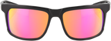 100% Hakan Sonnenbrille - Schwarz - Lila verspiegelt 61036-001-72