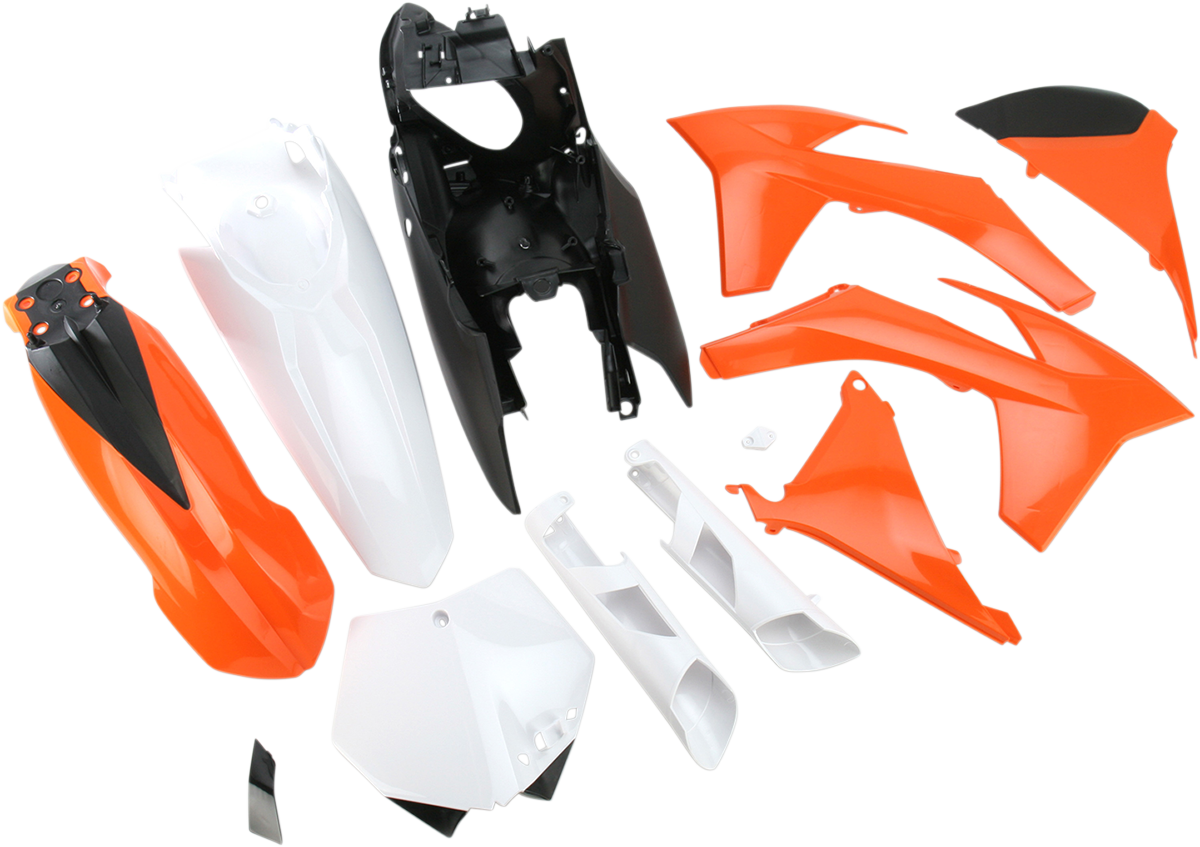 ACERBIS Full Replacement Body Kit - OEM '11 Orange/Black/White 2205272882