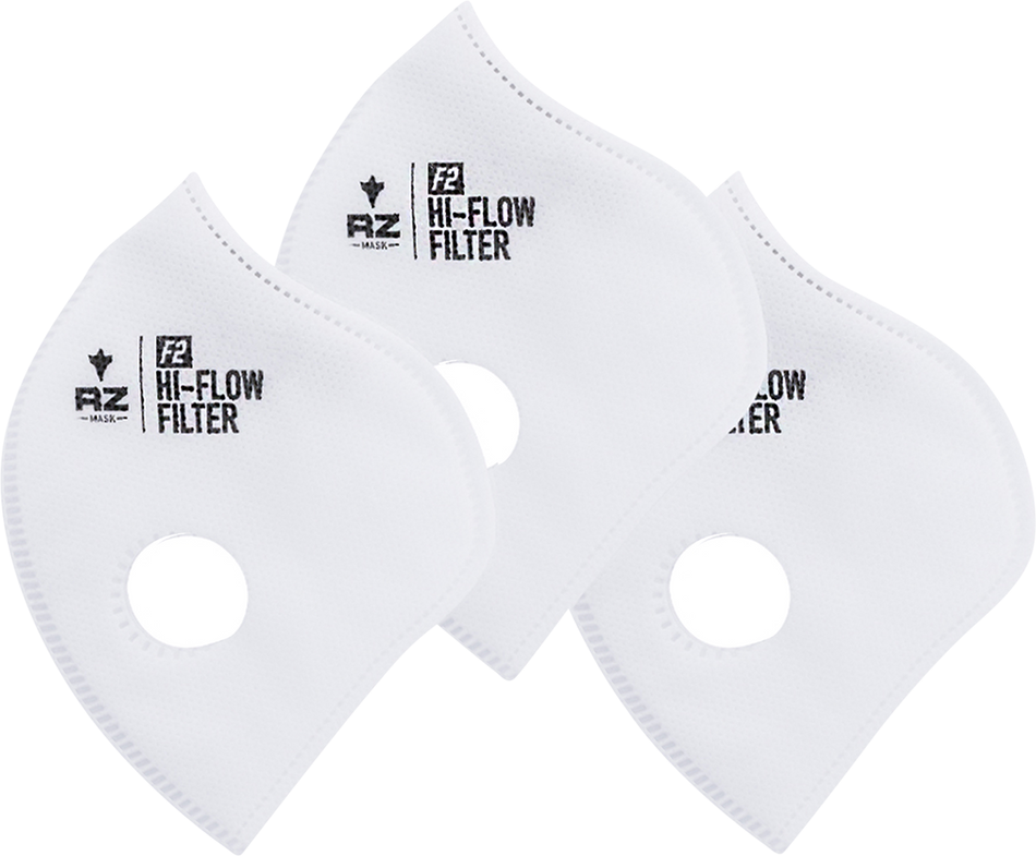 RZ MASK F2 Mask Filter - High Flow - 3PK - Medium FL-A0C6:43583