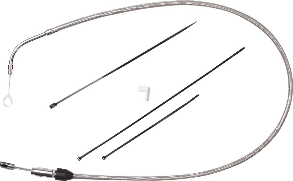 DRAG SPECIALTIES Clutch Cable - Upper - 41" - Stainless Steel 5323502HE