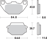 SBS HF Brake Pads 749HF