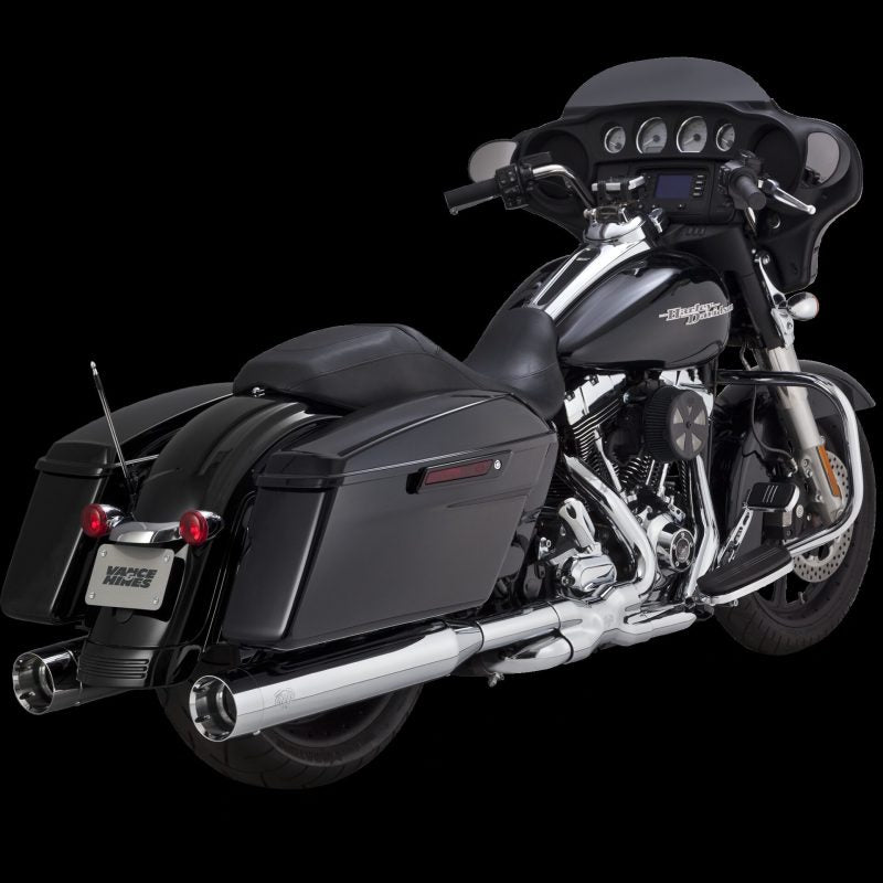 Vance and Hines Harley Davidson Oversized 450 Slip-Ons - Chrome