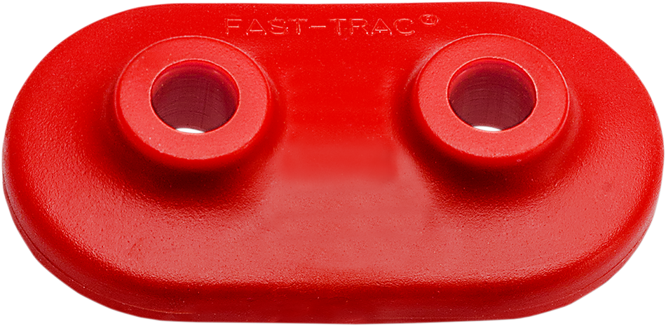 FAST-TRAC Backer Plates - Red - Double - 24 Pack 555SPR-24