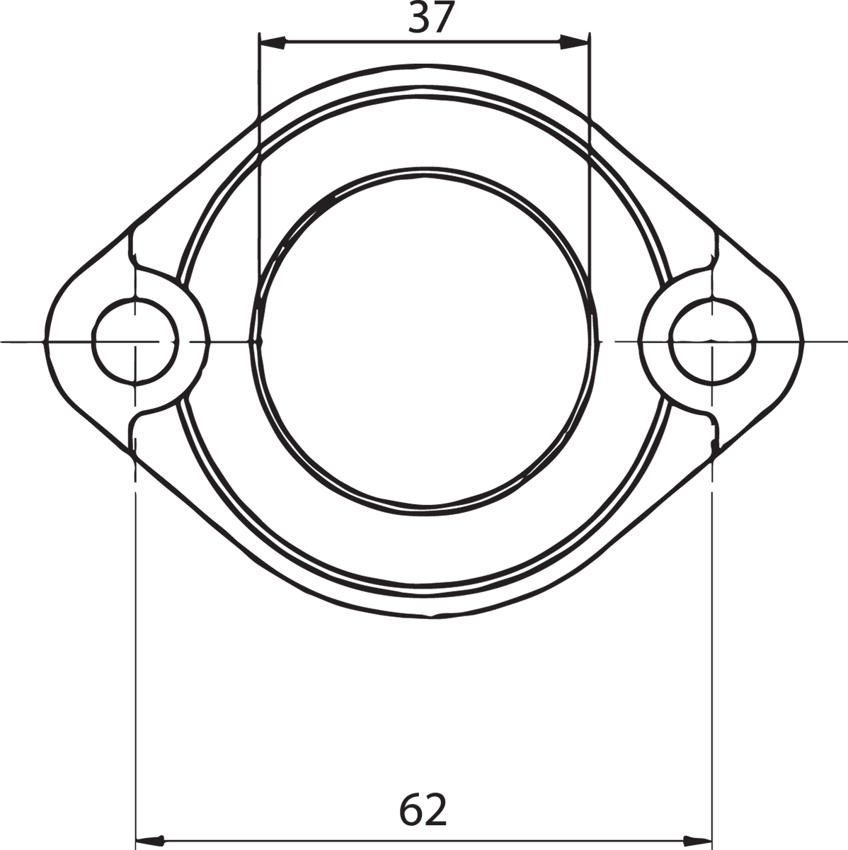 KIMPEX Carburetor Flange - Polaris 301737