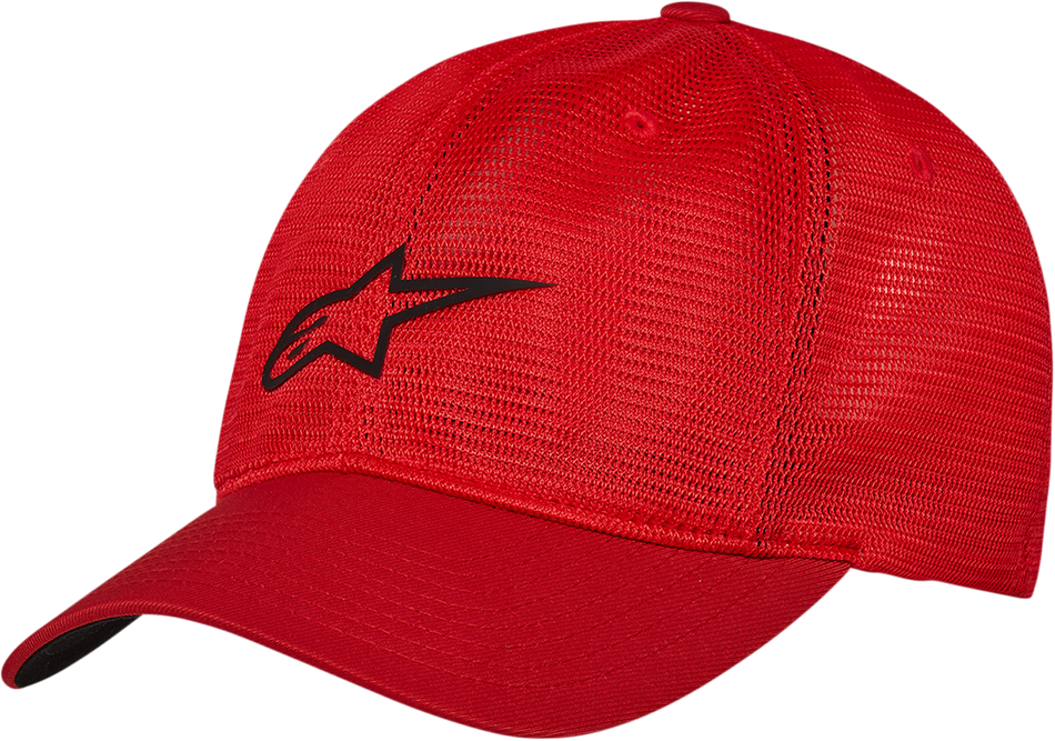 ALPINESTARS Flow Mesh Hat - Red - Small/Medium 12118100630SM
