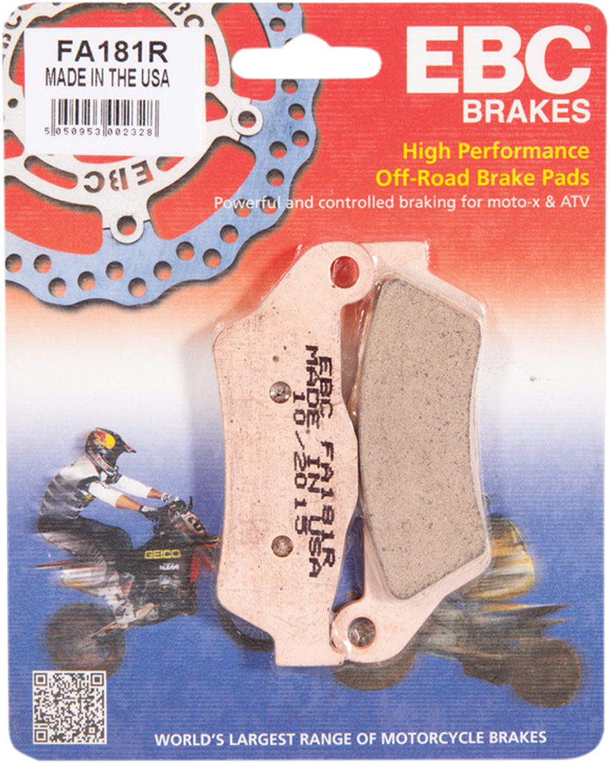 EBC Sintered "R" Brake Pads FA181R