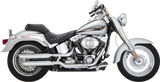 VANCE &amp; HINES 3" Twin Slash Slip-On Schalldämpfer - Chrom 16343 