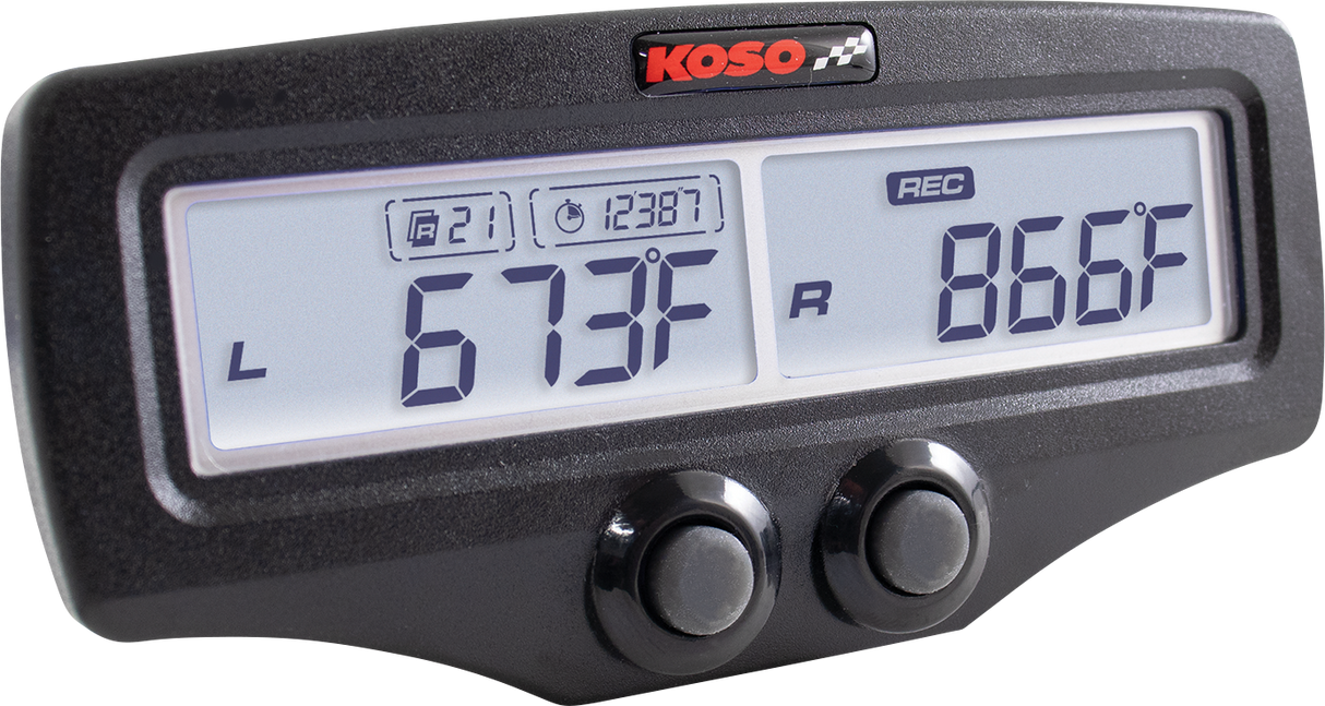 KOSO NORTH AMERICA EGT-02R Medidor de sensor dual estándar BA006010