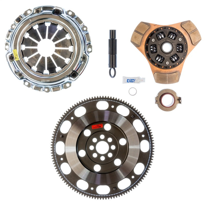 Exedy 2002-2006 Acura RSX Base L4 Stage 2 Cerametallic Clutch Thick Disc Incl. HF02 Lightweight FW 08951FW