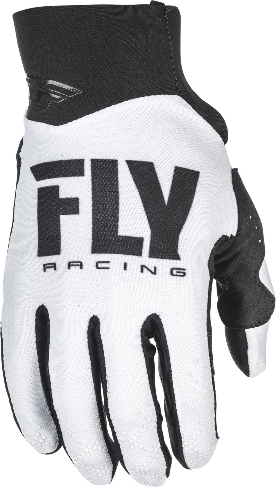 FLY RACING Pro Lite Gloves White/Black Sz 6 371-81406