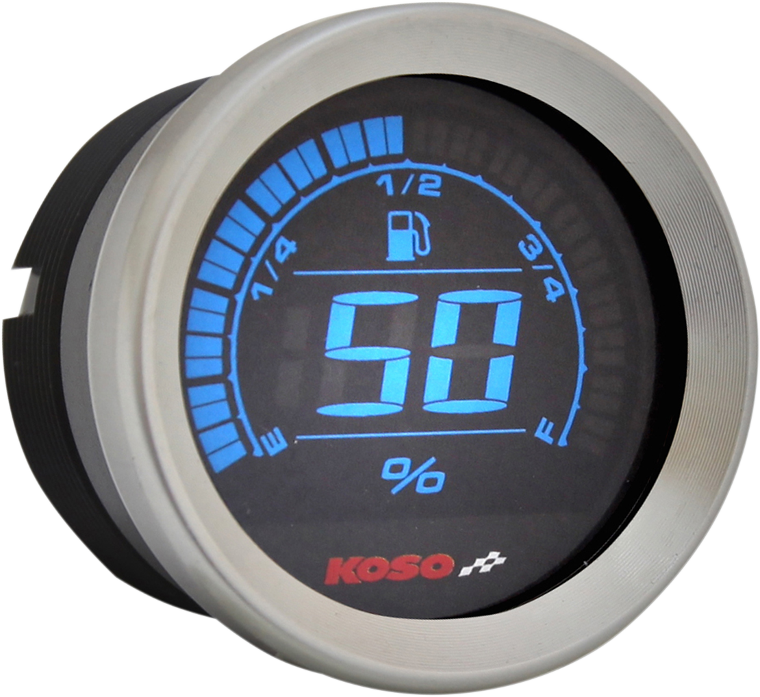 KOSO NORTH AMERICA 2" Fuel Level Gauge - Chrome BA050200