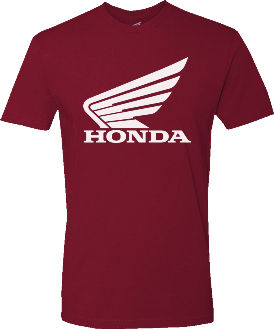 HONDA APPAREL Honda Wing T-Shirt - Maroon - Medium NP21S-M3018-M