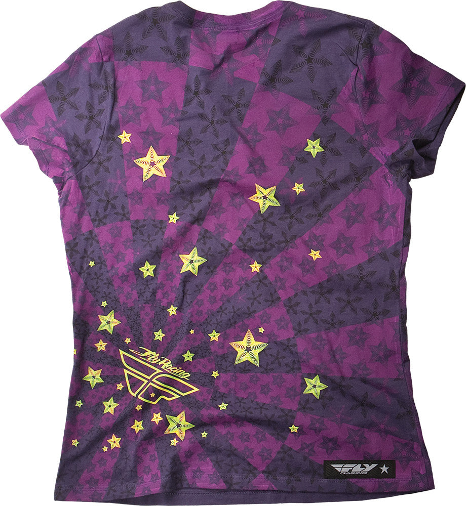 FLY RACING Starpower Shirt Purple 2x 356-00382X