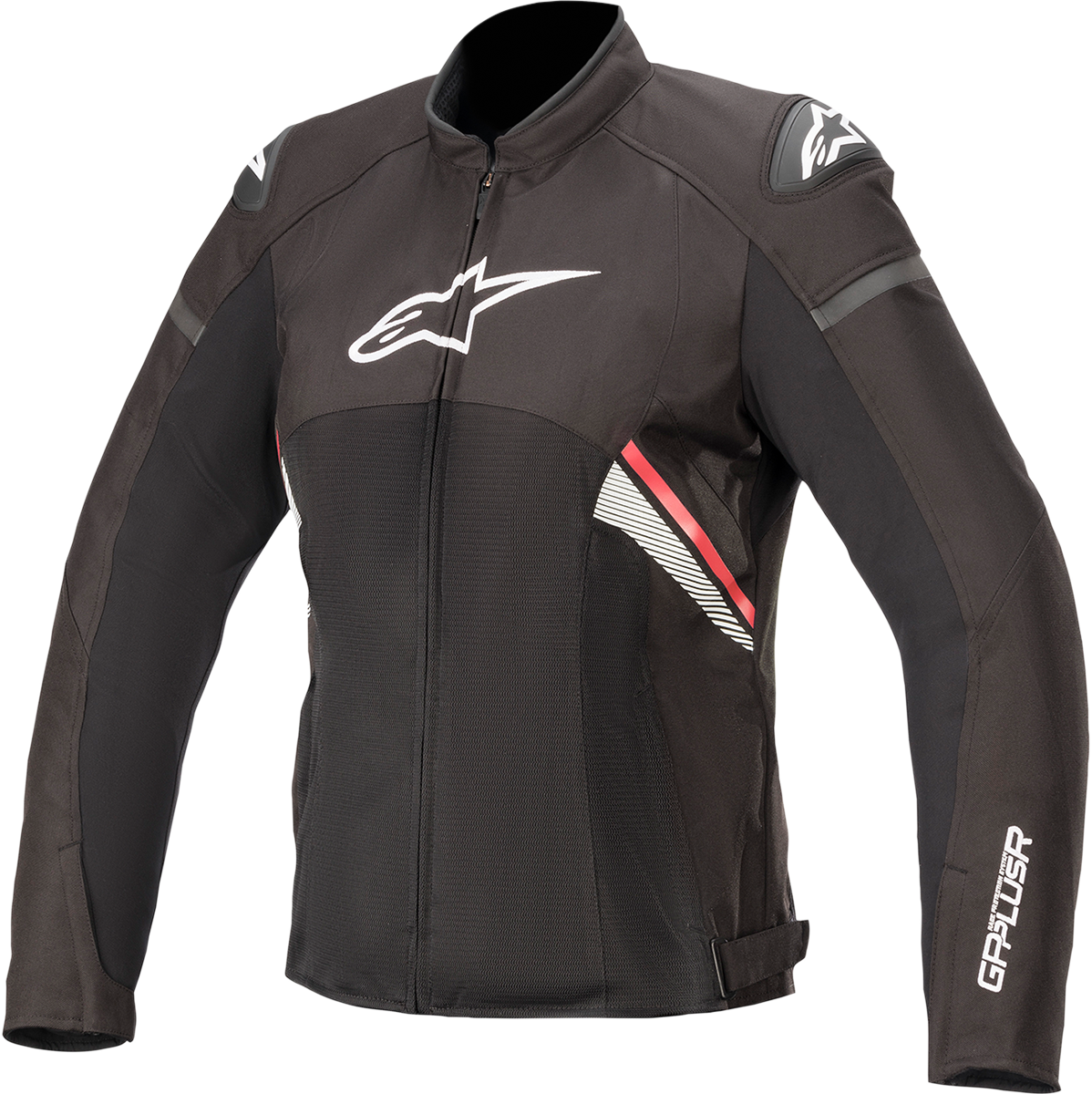 ALPINESTARS Stella T-GP Plus R v3 Air Jacke, Schwarz/Rot/Weiß, Größe S, 33106201321S