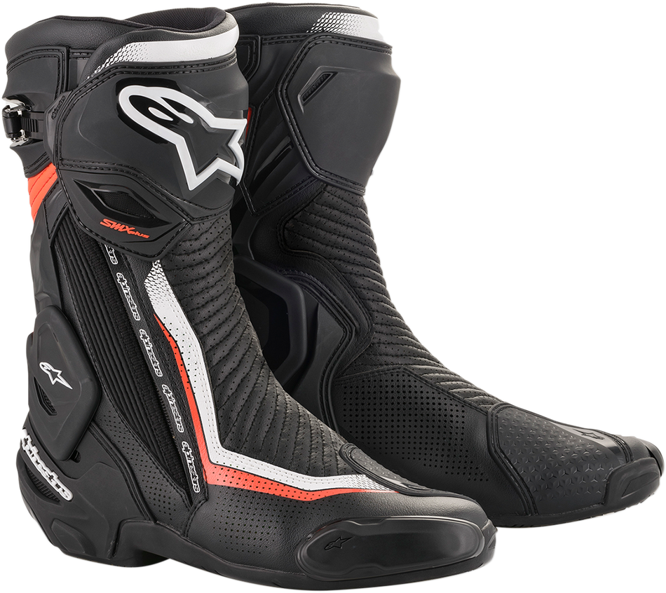 ALPINESTARS SMX+ Vented Boots - Black/White/Red - US 5 / EU 38 2221119-1231-38