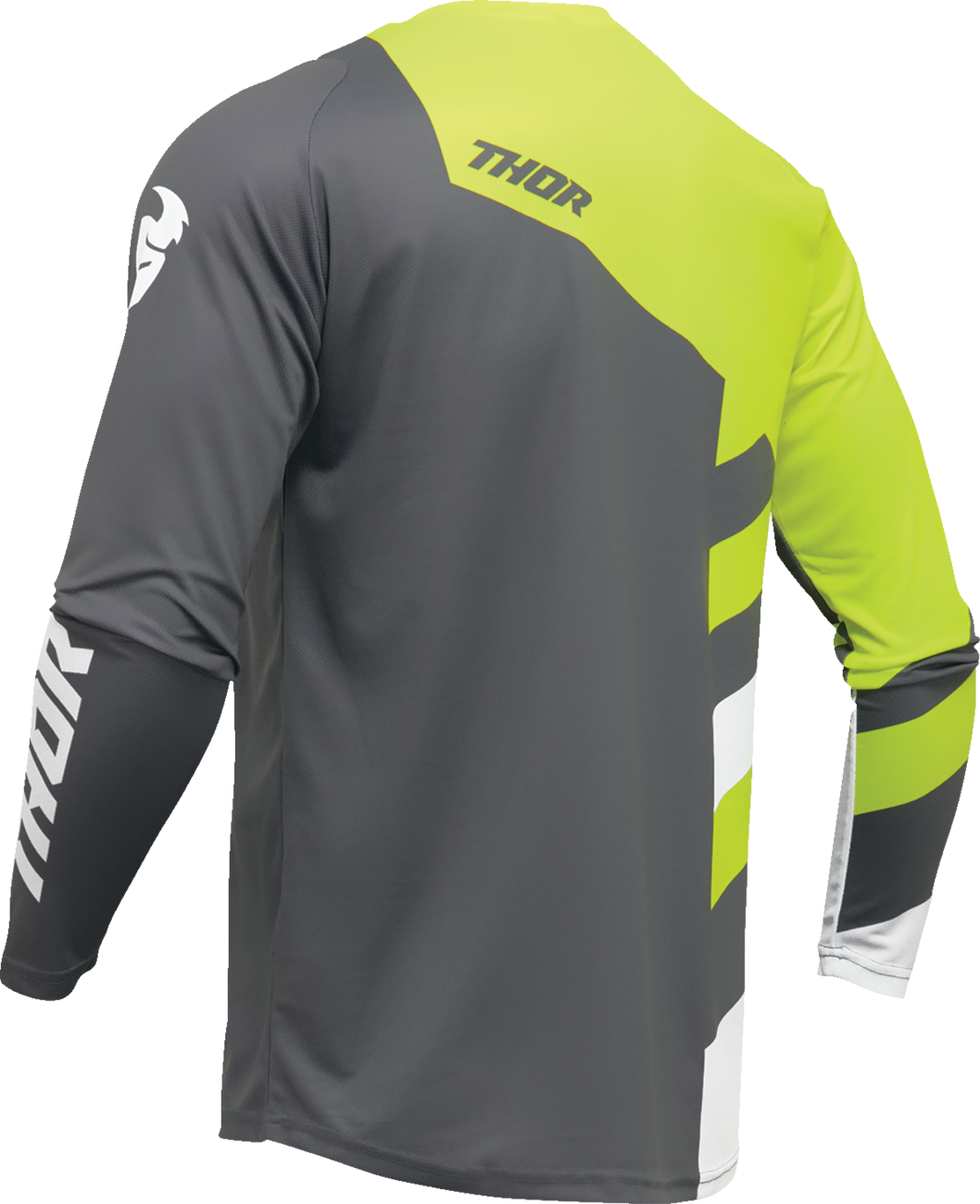 THOR Youth Sector Checker Jersey - Gray/Green - XS 2912-2419