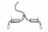 Gibson 14-20 Jeep Cherokee 3.2L 2.5in/2.25in Cat-Back Dual Split Exhaust - Stainless 617208