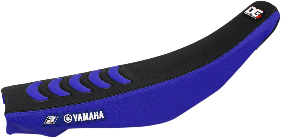 Funda para asiento BLACKBIRD RACING Double Grip 3 - Azul/Negro - Yamaha 1245H 
