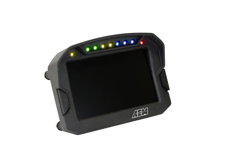 AEM CD-5LG Carbon Logging Digital Dash Display w/ Internal 10Hz GPS & Antenna 30-5603