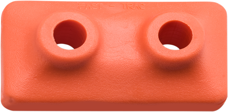 FAST-TRAC Extra Large Backer Plates - Orange - Twin - 48 Pack 513-48