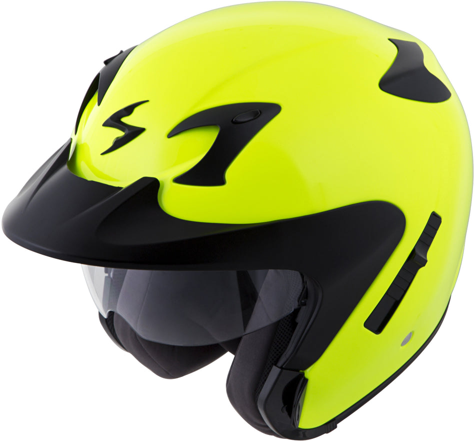 SCORPION EXO Exo-Ct220 Open-Face Helmet Neon Sm 22-0503