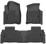 Husky Liners 21-23 Suburban/Tahoe/Yukon/Yukon XL Weatherbeater Front & 2nd Seat Floor Liners - Black 99241