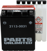 Parts Unlimited Agm Battery - Ytx14ahlbs .732 L Ctx14ahl-Bs