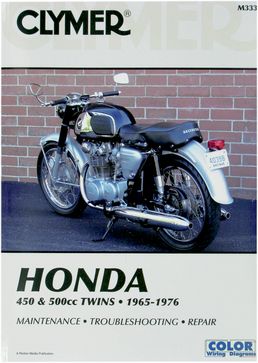 CLYMER Manual - Honda 450/500 Twins CM333