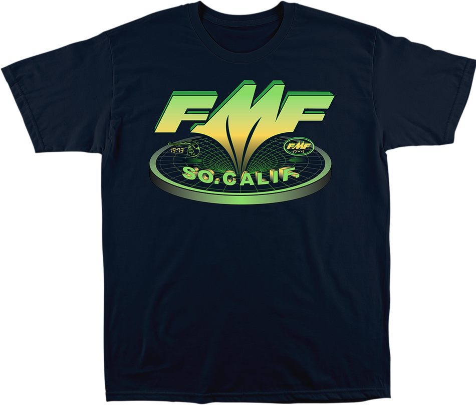 FMF Black Hole T-Shirt - Navy - Large FA21118900NVLG 3030-21249