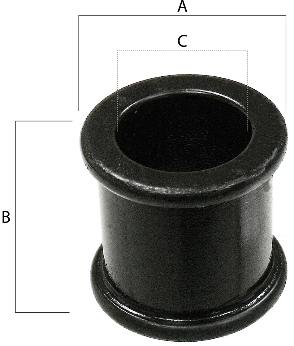 Buje de choque EPI - 24,1 mm de diámetro exterior x 26,4 mm de alto x 18,2 mm de diámetro interior - Cada EPISB500 