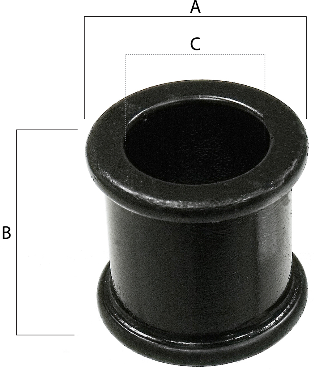 EPI Shock Bushing - 24.1 mm OD x 26.4 mm H x 18.2 mm ID - Each EPISB500