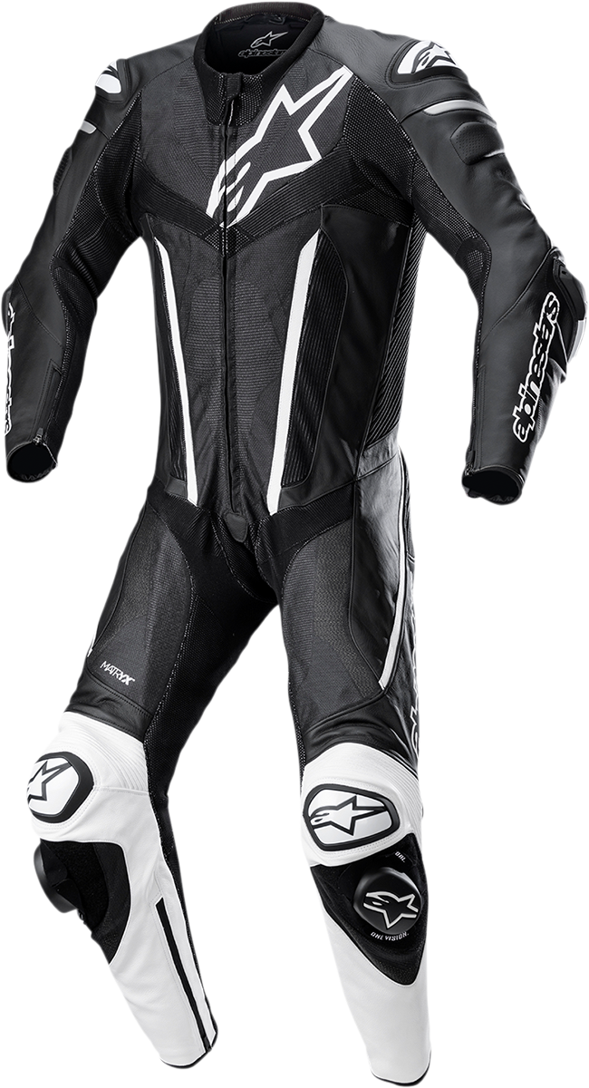 ALPINESTARS Fusion 1-Piece Suit - Black/White - US 48 / EU 58 3153022-12-58
