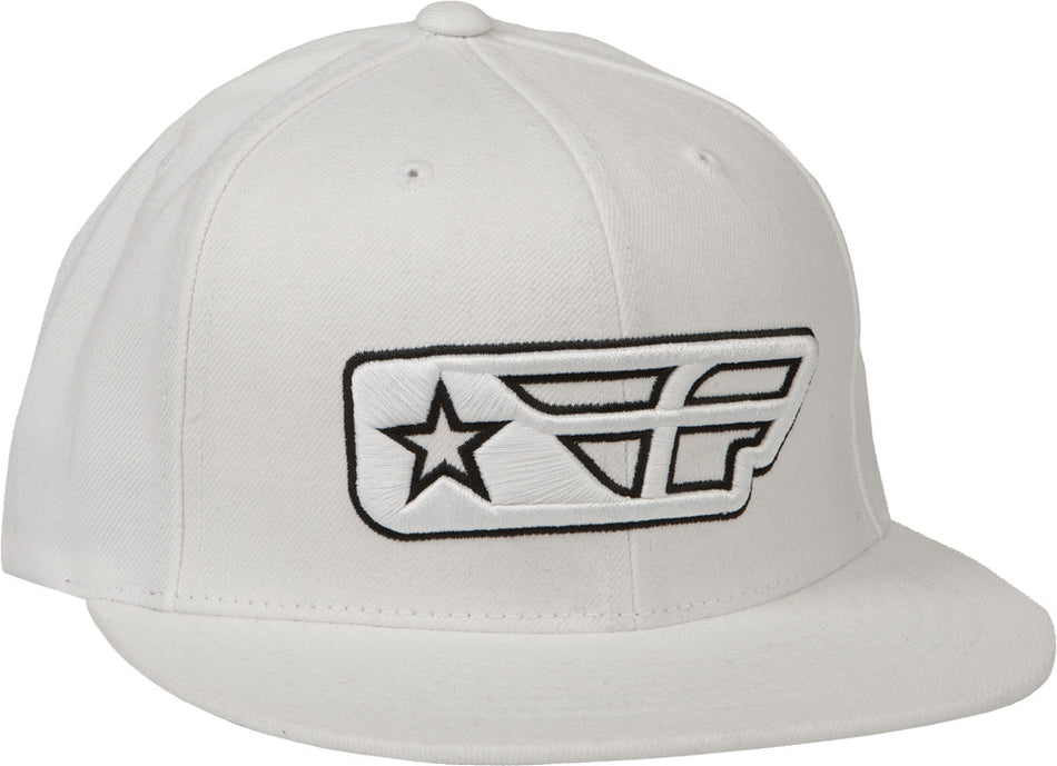 FLY RACING F-Star Hat White 351-0414