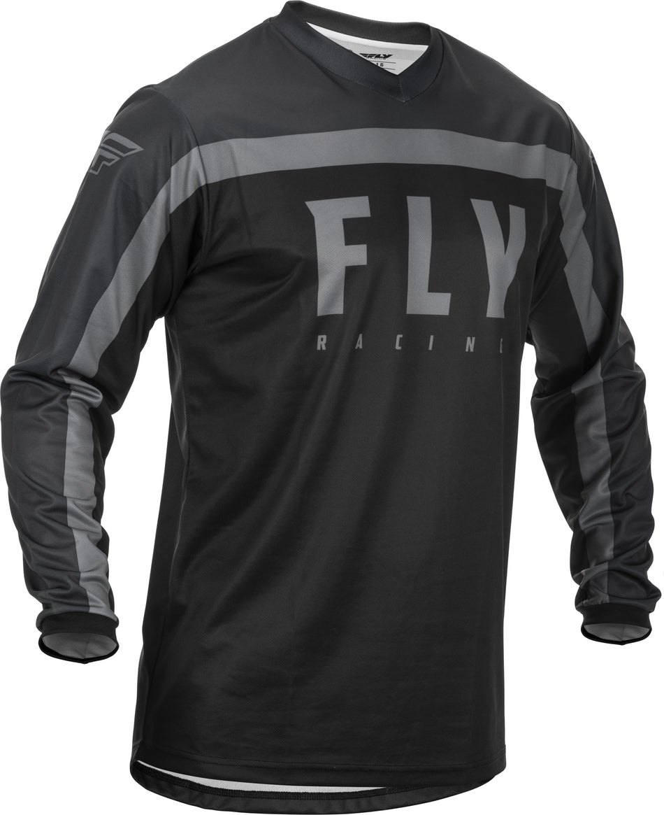 FLY RACING F-16 Jersey Black/Grey Md 373-920M