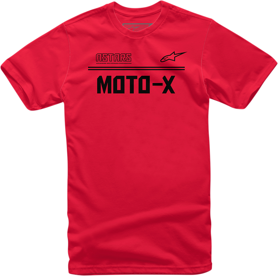 ALPINESTARS Moto X T-Shirt - Red/Black - Medium 1213720243010M