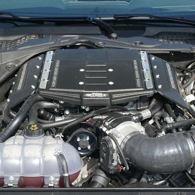 Edelbrock Supercharger Etapa 1 - Kit de calle 2018 Ford Mustang GT 5.0L sin sintonizador