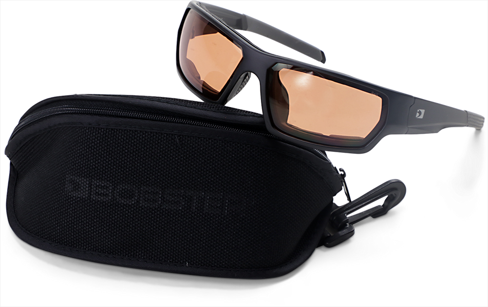 BOBSTER Tread Sunglasses - Matte Black - Amber BTRE001A