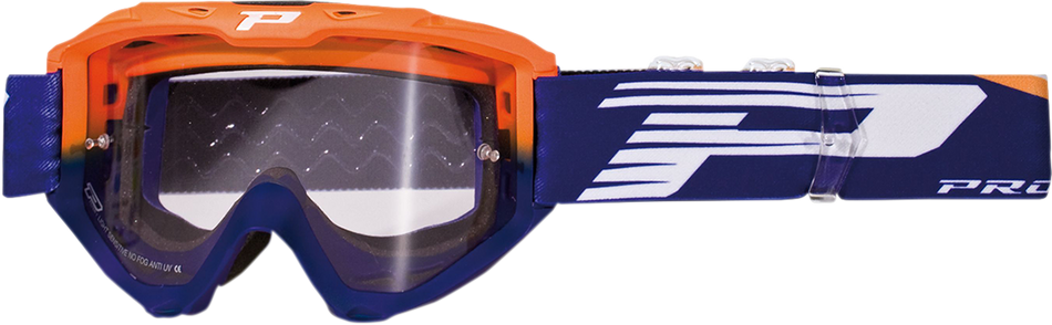 Gafas PRO GRIP 3450 Riot - Naranja Fluo/Azul - Sensibles a la luz PZ3450AFBL 