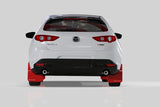 Rally Armor 19-22 Mazda3 GT Sport Hatch Black UR Mud Flap w/ Dark Grey Logo MF61-UR-BLK/DGRY