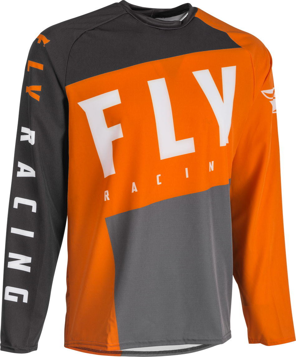 FLY RACING Snx Jersey Orange/Grey/Black Ys RSNX-1904YS