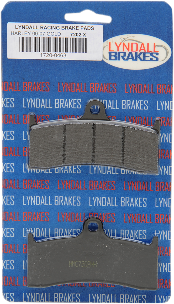 LYNDALL RACING BRAKES LLC X-Treme Brake Pads - '98-'02 Buell 7202X