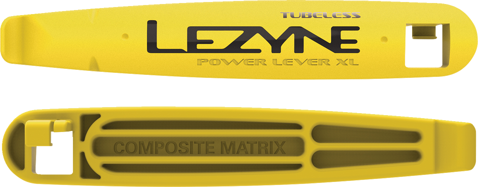 LEZYNE Power XL Tire Levers - Yellow 1TLTBLSV116