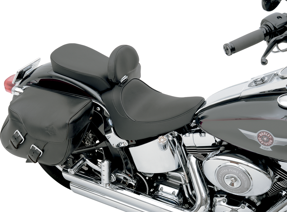 DRAG SPECIALTIES Rear Solo Seat - Wide - Smooth - FXST 0802-0636