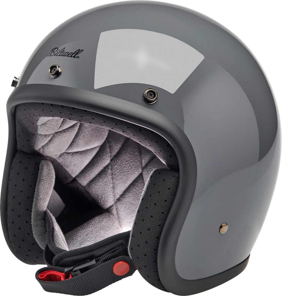 BILTWELL Bonanza Helmet - Gloss Storm Gray - Small 1001-165-202