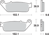 SBS HS Brake Pads - Honda - 700HS 700HS