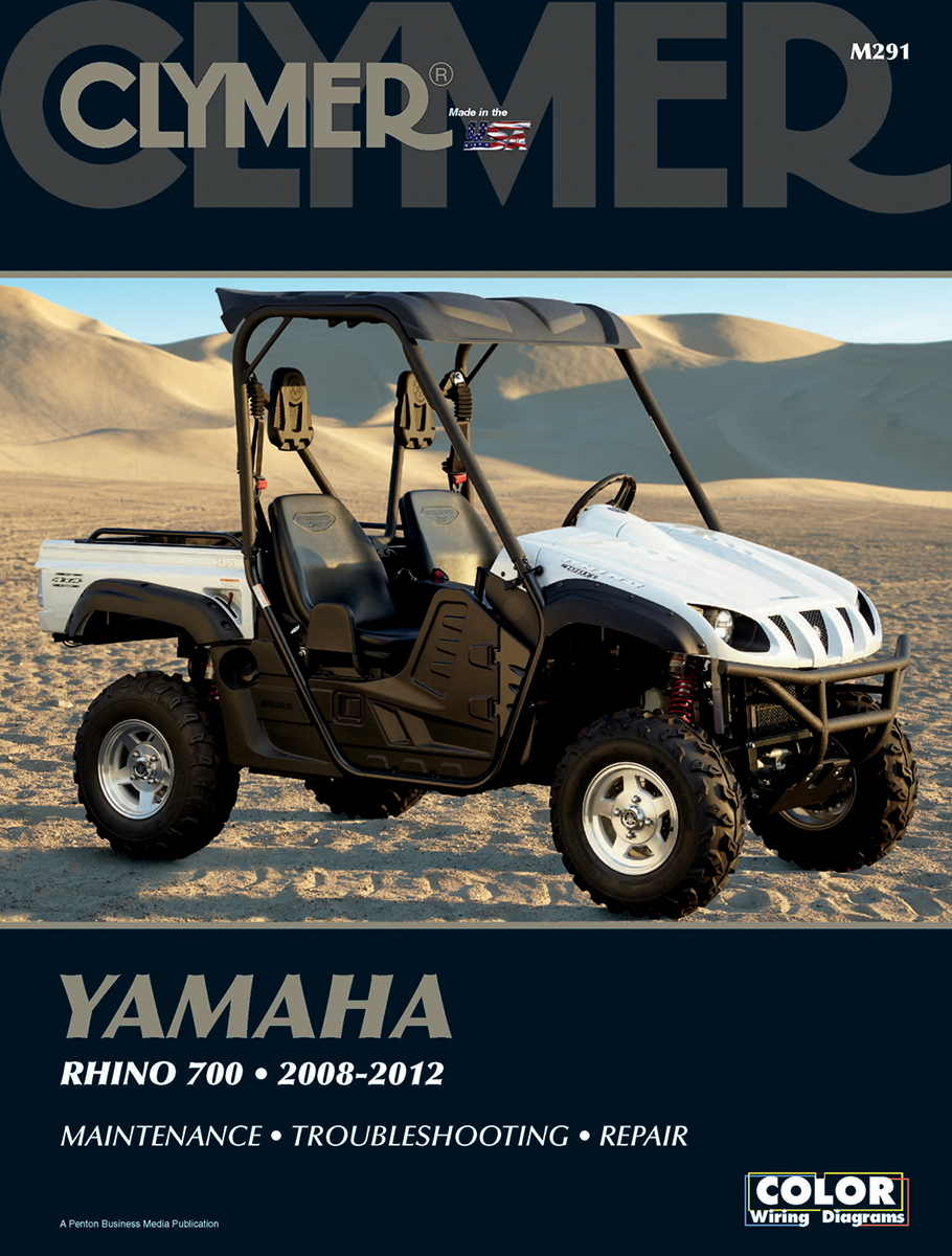 CLYMER Manual - Yamaha Rhino '08-'12 CM291