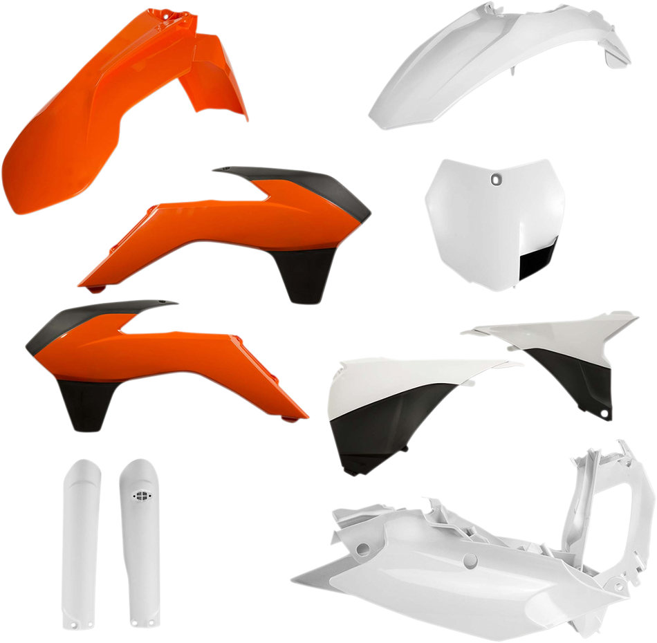 ACERBIS Full Replacement Body Kit - OEM Orange/White/Black 2403095135