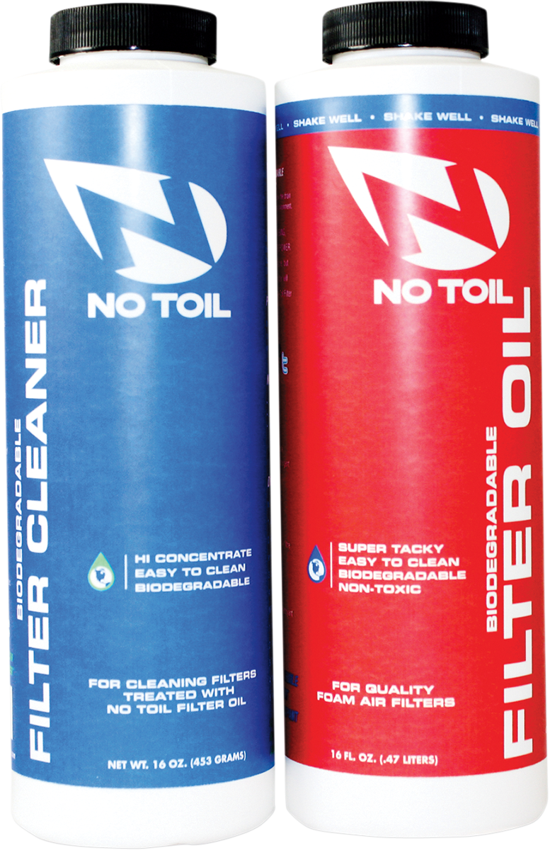NO TOIL Filter Oil & Cleaner Kit NT204