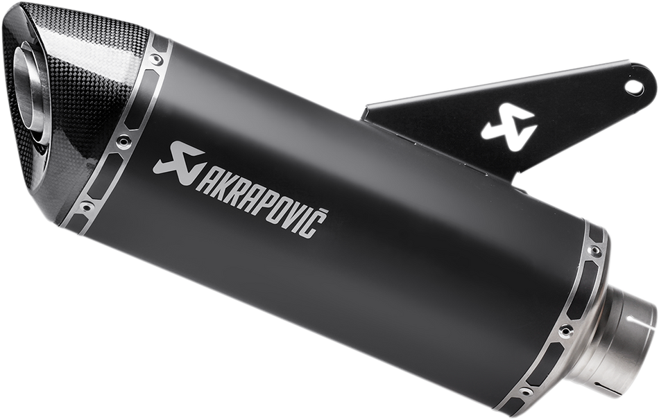 Silenciador AKRAPOVIC Slip-On Line - Titanio - Black Monster 821/1200 2014-2016 S-D8SO2-HRBL 1811-2903 