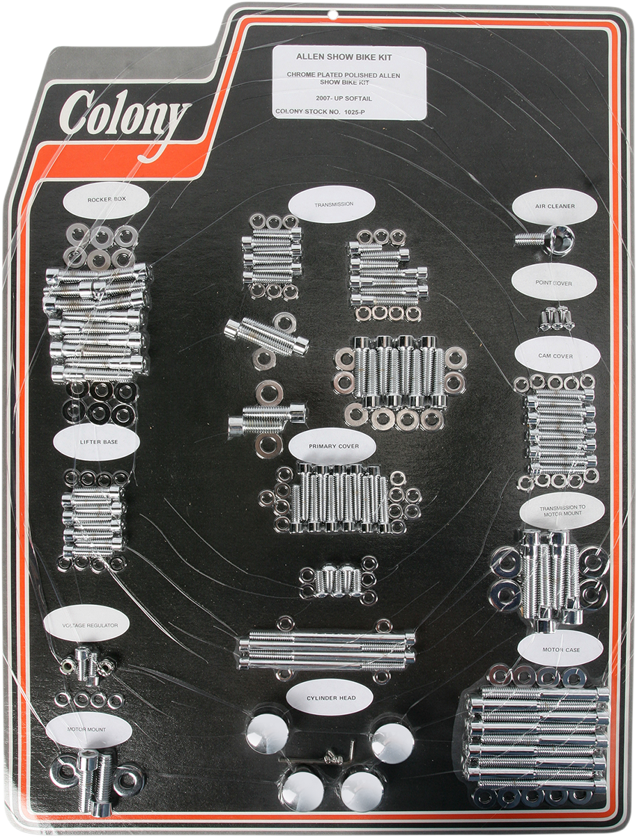 COLONY Bolt Kit - Allen - Softail 1025-P